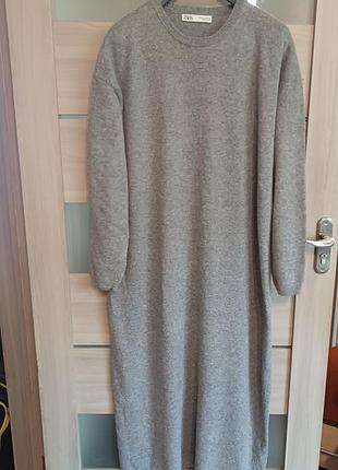 Тепла сукня светр zara