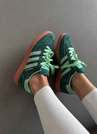 😍 жіночі кросівки adidas spezial | handball green premium (2)