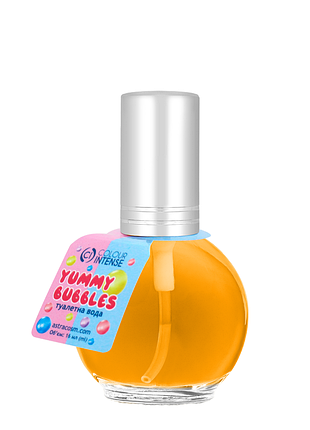 Туалетна вода для дітей colour intense yummy bubbles 16 мл № 04 exotic kiss/екзотичний поцілунок daily skin care