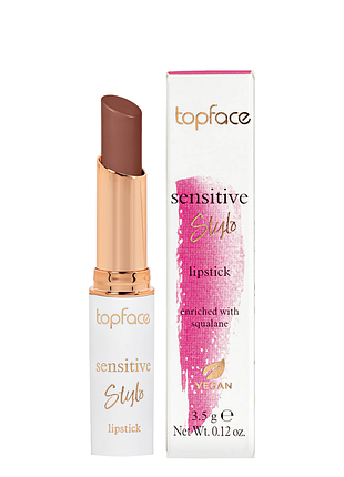 Помада для губ матова topface sensitive stylo pt157 no 004 brown sugar daily skin care