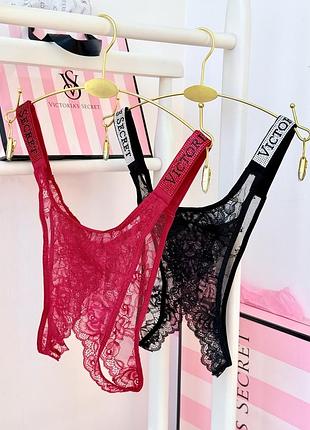 Трусики з доступом стрази victoria’s secret
