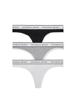 Набор трусиков тонг victoria’s secret 3 шт