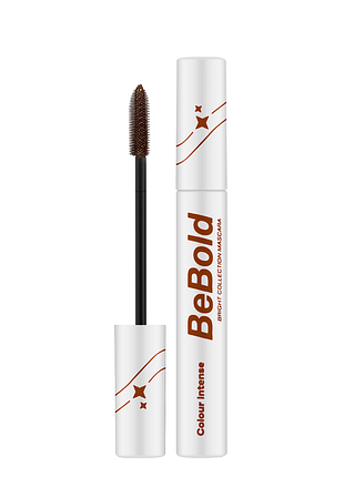 Туш для вій кольорова colour intense be bold 11 мл № 108 brown коричнева daily skin care