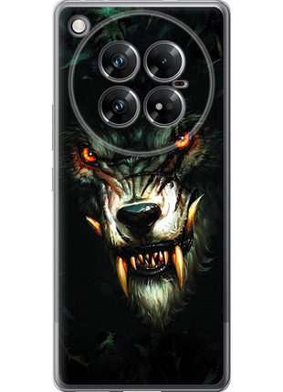 Чехол на infinix zero 40 5g дьявольский волк из силикона fch_0175181
