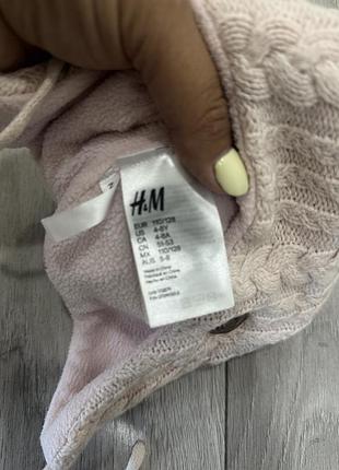 Шапка теплая h&m 4