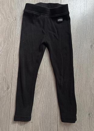 Лосини чорні zara