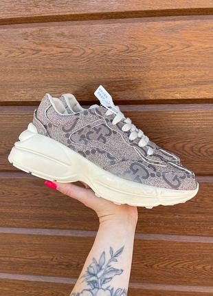 Уцінка кросівки жіночі g*. cci rython 100 beige