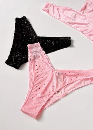 Трусики стрази victoria’s secret