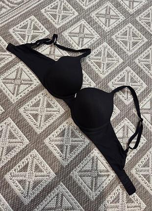 Класичний базовий чорний бюстгальтер victoria secret
