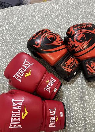 Рукавиці для єдиноборства. venum/everlast 10 oz