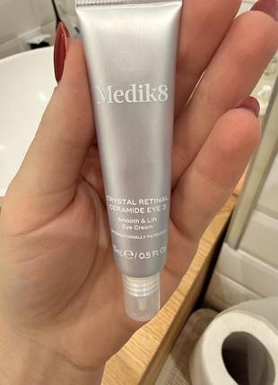 Крем під очі з ретиналем (ретинолом) crystal retinal® ceramide eye 3 medik8