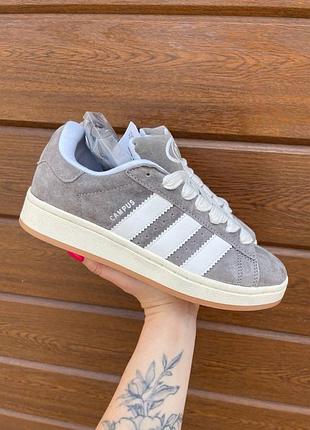 Уцінка кросівки adidas campus 00s grey/white