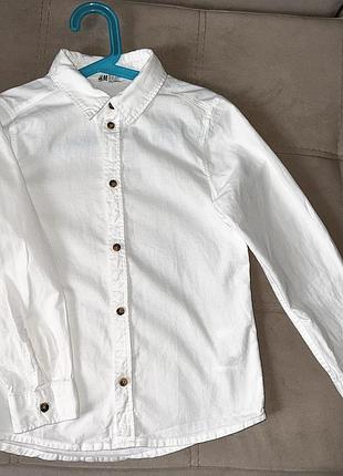 Сорочка h&m 7-8p, 128 зріст