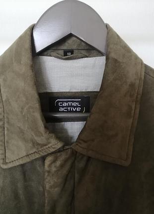 Куртка ветровка мужская camel active замшовая 5