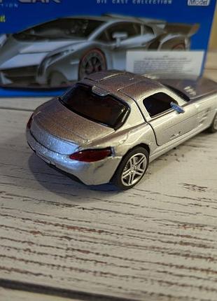 Машинка дитяча металева qht car collection (игрушка коллекционная) 6