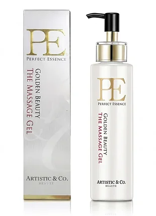 Гель для апаратного масажу artistic & co. pe golden beauty the massage gel 200 г