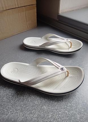 Крокси в'єтнамки шльопанці crocs crocband flip