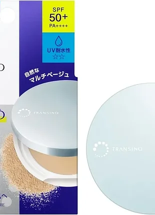 Лікувальна вибілювальна сонцезахисна пудра transino medicated uv powder spf50+pa++++ на 2,5 місяці використання