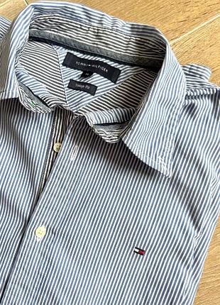 Сорочка у смужку tommy hilfiger m