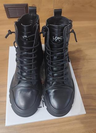 Ботинки р.40 кожаные lonza 2