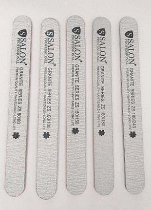 Пилочка для ногтей полировальная salon professional granite series 150/150 daily skin care