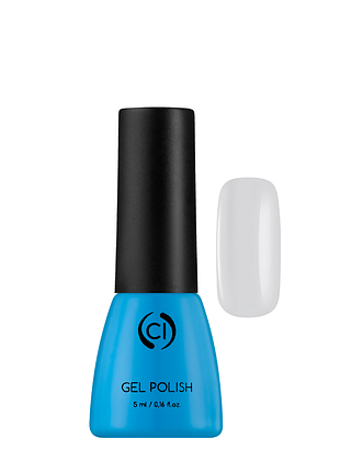 Гель-лак для нігтів colour intense gel polish 5 мл № 004 матовий білий daily skin care