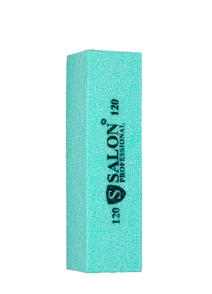 Бафф полировальный для ногтей salon professional 341slp, 120 зеленый