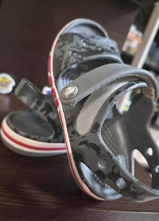 Детские босоножки crocs 3