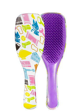 Масажна щітка вирівнювач для мокрого та сплутаного волосся salon the wet detangler, gadgets