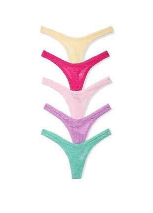 Набір трусиків victoria's secret pink тонг