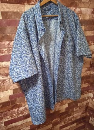 Сорочка чоловіча з коротким рукавом.  cotton 3 xl.