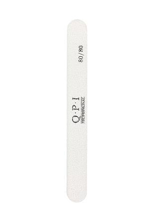 Пила полировальная для ногтей прямая белая qpi professional qws 80/80 daily skin care