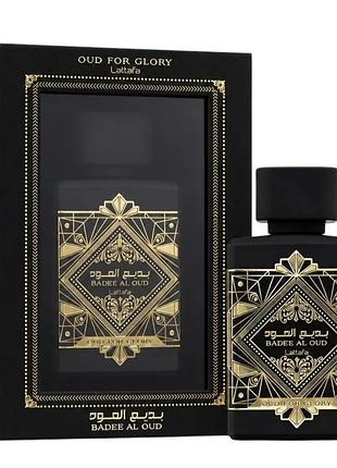 Парфумована вода lattafa perfumes bade'e badee al oud for glory edp 100 мл латафа баді ал уд фор глорі оригінал