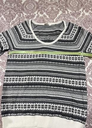 Gap полосатый вязаный свитер, кофта 2