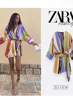 Комбінезон атласний zara