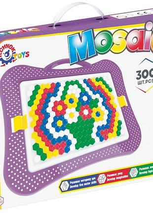 Мозаика красочная технок 300 фишек 4722