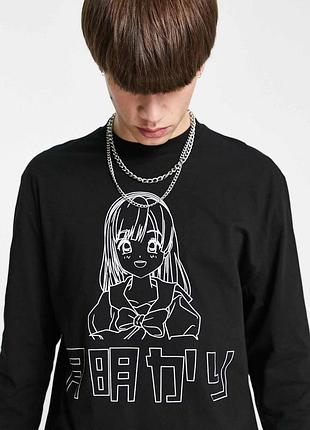 Чоловічий / унісекс лонгслів asos design