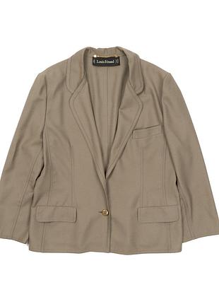 Louis feraud vintage wool blazer jacket [bwh112135]