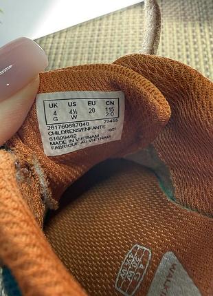 Оригинальные кроссовки детские кожаные clarks 3