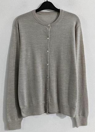 Кардиган muji (вовна шовк)