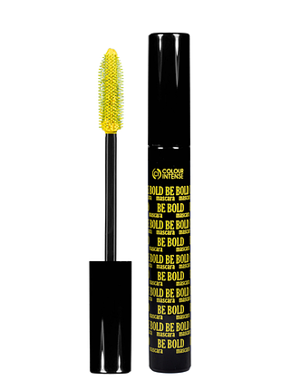 Туш для вій кольорова colour intense be bold 11 мл № 106 yellow / жовта daily skin care