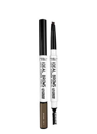 Олівець для брів зі щіточкою colour intense profi touch eyebrow pencil eb19 № 301 medium brown світло-коричневий
