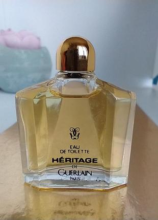 Мініатюра heritage guerlain. оригінал. вінтаж.