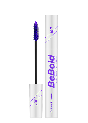 Туш для вій кольорова colour intense be bold 11 мл № 102 фіолетова daily skin care