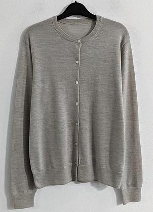 Кардиган muji (вовна шовк)