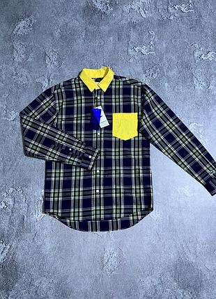 Сорочка lacoste l!ve unisex xs розмір оригінальна нова з бірками картата