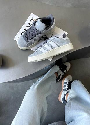 Adidas campus 00s grey premium 8
