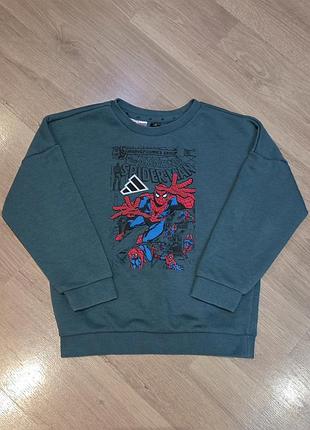 Свитшот adidas spider man на 3-4роки, 98-104см