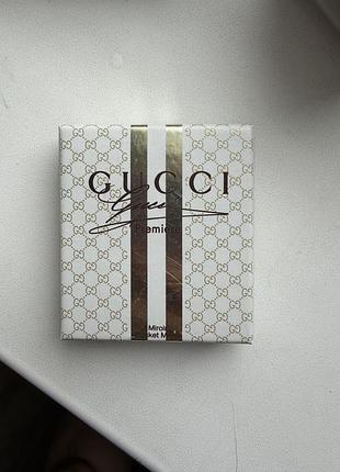 Gucci première оригінальне кишенькове дзеркало gg з коробкою