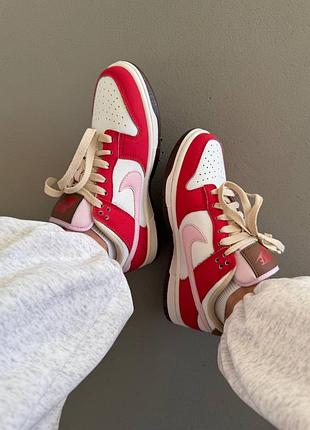 Кроссовки женские nike sb dunk | red bacon 🥓 premium